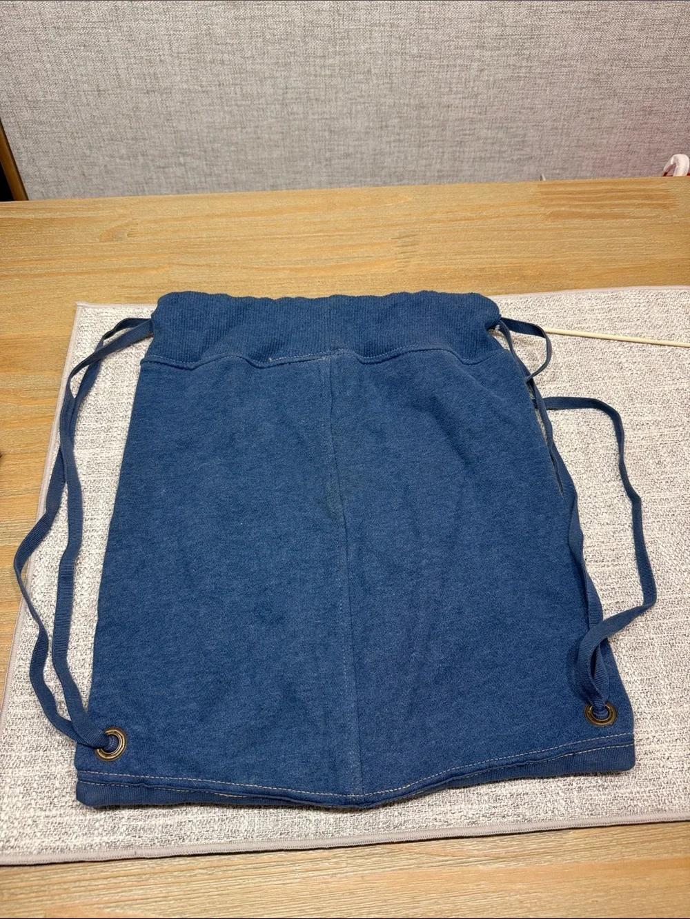 GAP Kids Blue bag with Cream Sherpa Lining